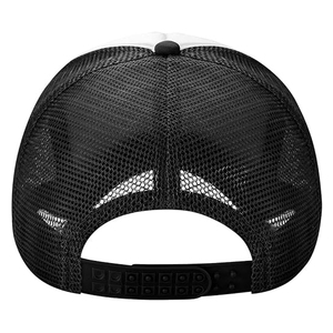 Casquette de camionneur de haute qualité, impression intégrale personnalisée, logo brodé, design en maille, casquette à 5 panneaux, casquettes de camionneur, fermeture snapback - Product Image 4