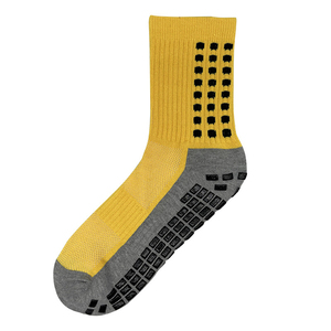<b>White</b> Ankle Basketball <b>Socks</b> with Green Geometric Pattern Anti-Slip Sole for Adults Summer Wear Regular Style - Product Image 6