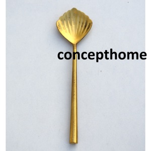 Cubiertos de latón con acabado mate y aptos para uso alimentario con mango con diseño de pájaros, juego de cubiertos de acero espejado lacado. - Product Image 5