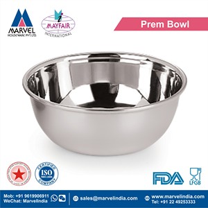 Stainless Steel High Quality Small Size Prem Salad Food Desert Serving <b>Mini</b> Dinnerware Bowl For Restaurant Hotel Home - Product Image 2