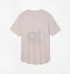 Camiseta de Hombre de Fabricación Profesional, Cuello Alto Frontal, Secado Rápido, Transpirable, Tejido Ecológico de Poliéster/Algodón, Personalizable - Product Image 1