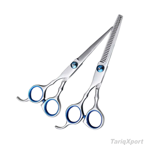 Tijeras Profesionales de Acero Inoxidable para Salón de Belleza, Plegables y Ligeras, para Hombres y Mujeres, para Adelgazar el Cabello y Peinar - Product Image 5