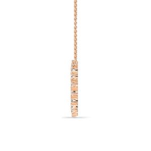จี้เพชรทรงกลม 0.62 กะรัต ผลิตในห้องปฏิบัติการ ตัวเรือนทองคำขาว 14K เครื่องประดับชั้นดีสำหรับผู้หญิง ของขวัญสำหรับงานหมั้นและงานแต่งงาน - Product Image 6
