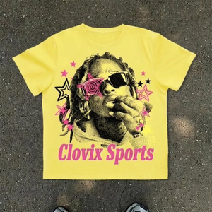 เสื้อยืดสตรีทแวร์โอเวอร์ไซส์โลโก้สั่งทำ ราคาถูก ผ้าฝ้าย 100% เนื้อหนา พรีเมียม เสื้อผ้าลำลองผู้ชาย OEM ODM ทรงพอดีตัวสำหรับฤดูร้อน - Product Image 1
