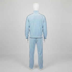 Survêtement de jogging 2-en-1 en velours sans couture 100 % coton imprimé sur mesure RS pour homme – Luxe, respirant, écologique, style urbain, collection automne, grandes tailles - Product Image 3
