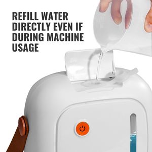 Per uso domestico pulitore a vapore portatile da 45 once serbatoio da 20 accessori per la pulizia profonda del cavo di alimentazione da 16,4 piedi per pavimenti, - Product Image 5