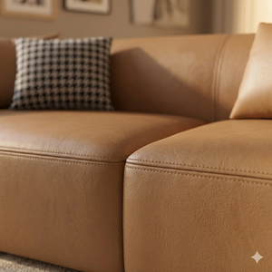 Luxury Curved Sectional <b>Sofa</b> 4 Seater Modern Minimalist Premium Upholstered <b>Sofa</b> Eco-Friendly Durable for Living Room <b>Office</b> - Product Image 4