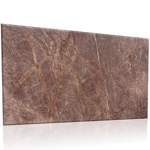 Revêtement mural flexible en pierre naturelle, marbre brun Rain Forest, 100 % naturel, imperméable et durable pour l'intérieur et l'extérieur - Product Image 4