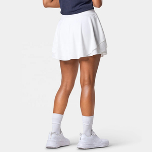 Falda pantalón deportiva informal de verano para mujer, 100% algodón transpirable, ideal para gimnasio, yoga, entrenamiento, correr, tenis, golf. - Product Image 5
