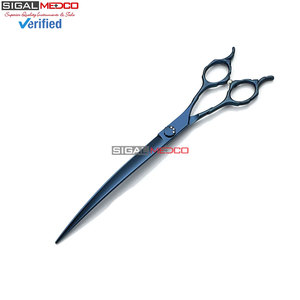 Fancy Handle Pet Grooming <b>Scissor</b> Stainless Steel Adjustable Screw Professional Animal Hair Cutting Shears Durable Sharp Blade - Product Image 3