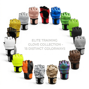 Guantes de Sparring MMA de Último Diseño, sin Dedos, para Entrenamiento, Grappling, Kickboxing, Protección Deportiva para las Manos, Guantes de Artes Marciales - Product Image 1