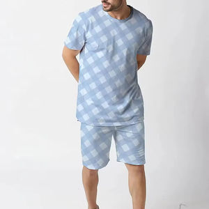 2 Piece Men's Shorts <b>Sets</b> Sportswear Custom Summer Wholesale Sweats Suits Sports Men's Shorts <b>Sets</b> Plain <b>Twin</b> <b>Sets</b> - Product Image 2
