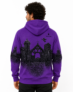 Premium High Quality Halloween Party <b>Hoodie</b> Custom Horror Graphic Sweatshirt Bulk Order Manufacturer - Product Image 4