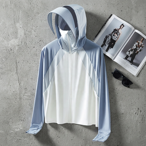 Nouveautés Professionnelles : Chemise de Pêche à Capuche pour Femme UPF 50, Séchage Rapide, Protection UV de Haute Qualité, Spandex/Nylon, Coupe Ample - Product Image 6