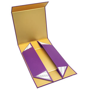 OEM Custom <b>Black</b> Magnetic Closure Folding Shoe Packaging <b>Box</b> Luxury Paper Gift <b>Box</b> - Product Image 6