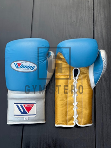 Guantes de Boxeo con Cordones, de Cuero Vacuno, Acolchado Grueso de 4 Capas, Correa de Muñeca Ajustable, Protección Completa para los Dedos, Transpirables - Product Image 4