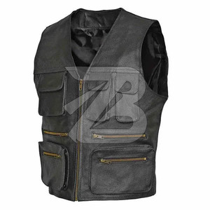Chaqueta de Motocicleta de Cuero Ecológico Reversible e Impermeable para Hombre, Personalizable, con Cierre de Cremallera, Talla Grande para la Temporada de Invierno - Product Image 2