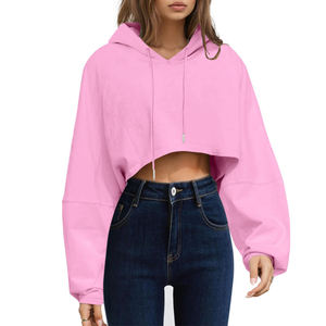 Ensemble 2 pièces tendance pour homme, nouveautés 2026, en molleton de coton écologique à séchage rapide, survêtement velours, sweat à capuche court et pantalon - Product Image 1