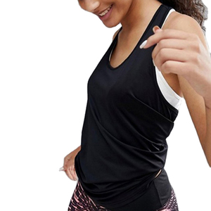 Women's Sporty Knitted Tank <b>Top</b> Soft Comfort Regular Length Running Breathable Quick Dry Eco-Friendly Customizable Colors Sizes - Product Image 4