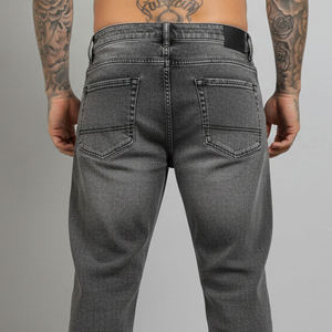 Pantalones Vaqueros de Mezclilla Desgastados Personalizados Estilo Hip Hop para Hombre, Corte Holgado, Lavado, Moda Urbana 2026 - Product Image 4