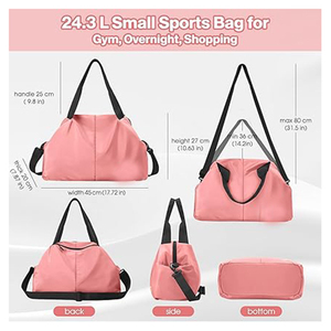 SHAGHAF SPORTS WEAR Custom Blue Microfiber Drawstring <b>Backpack</b> Men Women | Waterproof Sports Gym Bag | 50-<b>70L</b> Lightweight Travel - Product Image 3