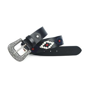Ceinture de luxe en cuir véritable Polo, faite à la main avec boucle en alliage, en cuir pleine fleur tanné végétal, au meilleur prix de gros - Product Image 3
