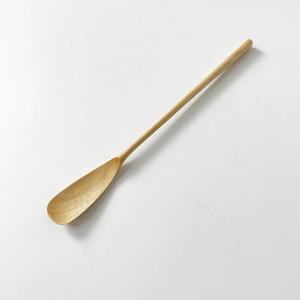 ช้อนชาไม้คุณภาพสูง ขัดเงาเรียบเนียน ช้อนคนกาแฟ สำหรับโรงแรม คาเฟ่ ร้านอาหาร - Product Image 1