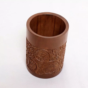 Wood Pen Holder Stationery Storage Box Creative Simple Natural Wood Pen Pencil Holder Top Price - Product Image 6