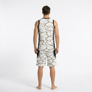 Fabricant d'uniformes de basketball personnalisés, kit d'équipe par sublimation - Product Image 2