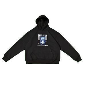 Sudadera con Capucha Casual de Invierno con Estampado DTF Personalizado, Felpa Suave Premium, Impresión a Todo Color sin Grietas - Product Image 1