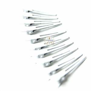 Pince à micro-anneaux dorée de qualité supérieure en acier inoxydable LUMINEX IMPEX LI-2085 – Kit d'outils pour extensions capillaires et micro-boucles - Product Image 6