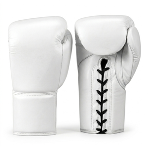 Équipement de boxe de haute qualité en matériau PU respirant avec fermeture et poignets auto-agrippants pour adultes - Product Image 2