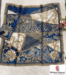 Tela de satén premium para bufandas, diseño impreso personalizado, fabricante OEM ODM con servicio de etiqueta privada para promoción de marca - Product Image 6