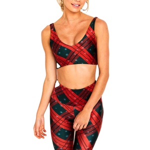 Leggings et soutien de yoga pour femmes, tenue pleine longueur, vêtements de sport, pour filles - Product Image 1