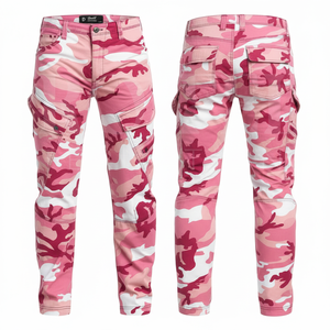 Pantalon cargo camouflage de haute qualité, multi-poches, pour l'extérieur, avec logo personnalisé, pantalon utilitaire décontracté, marque privée acceptée - Product Image 3