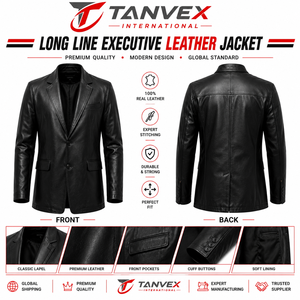 Veste en cuir véritable marron pour homme TANVEX, style motard, col montant, double poche, poches zippées, hiver - Product Image 6