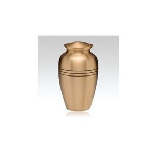 Urnes funéraires métalliques traditionnelles pour cendres humaines, avec finition extérieure polie, pour une présence commémorative digne à la maison - Product Image 5