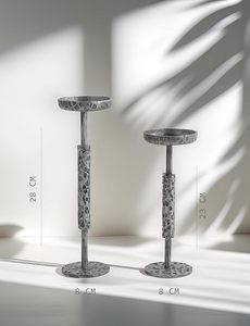 Candelabro Moderno de Metal, Elegante Portavelas para Decoración del Hogar, Centro de Mesa - Product Image 4