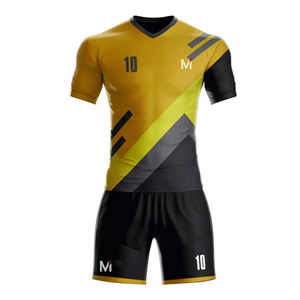 Uniforme de Fútbol Personalizado de Alto Rendimiento, Conjunto de Fútbol Premium con Impresión por Transferencia de Calor, Transpirable, Tallas Grandes, Jersey y Pantalones Cortos - Product Image 5