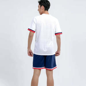 เสื้อฟุตบอล OEM แบบกำหนดเอง เสื้อยืดฟุตบอล ชุดฟุตบอล เสื้อฟุตบอลไทย เสื้อฟุตบอลผู้ชาย ดีไซน์ใหม่ เสื้อฟุตบอล - Product Image 1