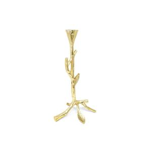 Modern Decorative Metal Candle Holder Contemporary Interior Accent Dining Table <b>Ornament</b> Styling - Product Image 1