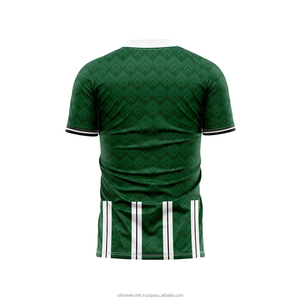 Maillot de football respirant de haute qualité 2025, service OEM, logo personnalisé imprimé, maillot de football à bas prix - Product Image 4