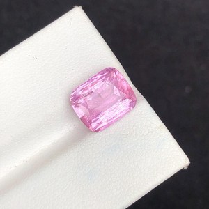 Imperial Pink Topaz <b>Cushion</b> Cut Katlang Pakistan Gemstone Natural Loose Stone High Quality Rare Jewelry Gem Wholesale - Product Image 2