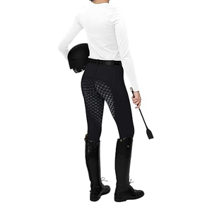 Pantalones de Montar para Mujer en Oferta, Ajuste Excelente, Cintura Media Elástica con Cierre de Cremallera - Product Image 2