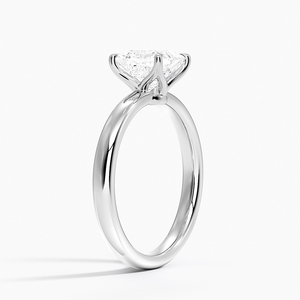 Bague BOJ 063 Coupe Princesse en Argent 925, Bague Solitaire Elodie avec Diamant Moissanite 2ct Couleur D VVS1 Certifiée GRA, Prix Bas, Grande Vente - Product Image 2