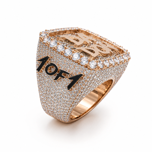Men's Personalized Religious Hiphop Wedding 925 Silver Iced Custom Initial Letter <b>Name</b> Moissanite Diamond Championship <b>Ring</b> Gift - Product Image 4