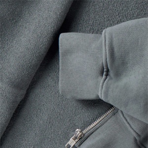 Custom Oversized <b>Lined</b> Hoodie 400 GSM Heavyweight Knitted <b>Fleece</b> 100% Cotton Winter Men Blank for Printing Bulk Wholesale - Product Image 2