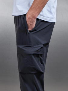 Pantalones Jogger Cargo Ligeros para Hombre, Cintura Elástica, Poliéster/Algodón, Múltiples Bolsillos, para Viajes y Uso al Aire Libre - Product Image 2