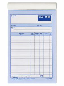 Carnet de factures Hawamahal 50 + 50 pages lignées (22x14cm) (Blanc) - Product Image 2