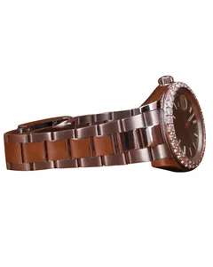 Reloj de Lujo con Movimiento de Cuarzo, Correa de Acero Inoxidable con Incrustaciones de Diamantes Moissanite VVS para Hombre, Joyería Hip Hop - Product Image 2
